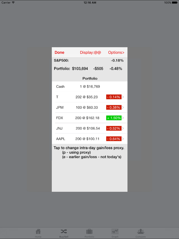 Beat the Stock Market iPad screenshot