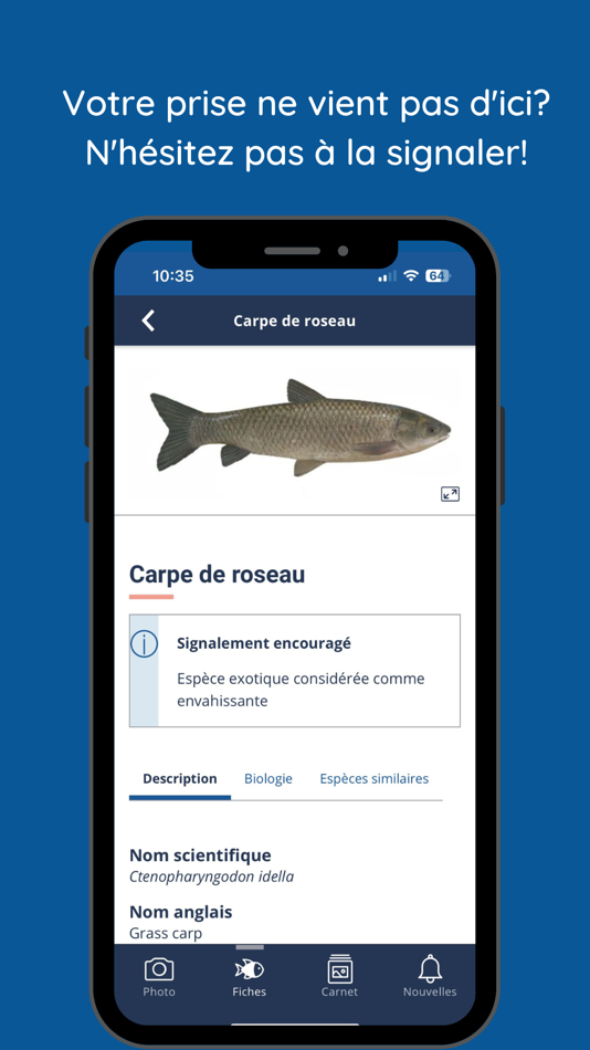 #9. iPêche (iOS) 由: Ministere du Developpement Durable, de l'Environnement, de la Faune et des Parcs