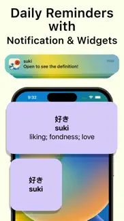 learn japanese vocabulary iphone screenshot 3