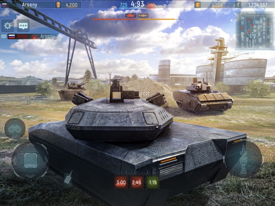 Modern Tanks: World Tank Games iPad app afbeelding 7