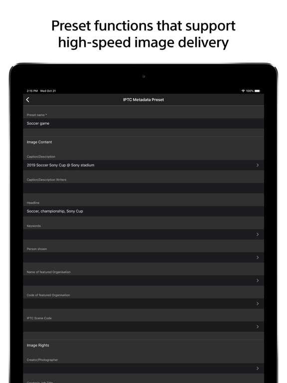Screenshot #6 pour Sony | Transfer & Tagging