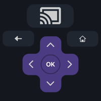 Roku Remote and Cast