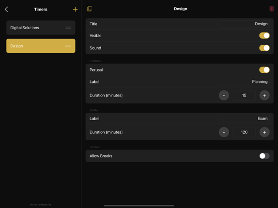 Screenshot #5 pour Exam Timer +