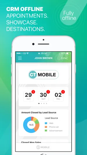 CT Mobile for Salesforce screenshot 1