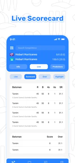 Game screenshot Live Cricket TV : Streaming HD hack