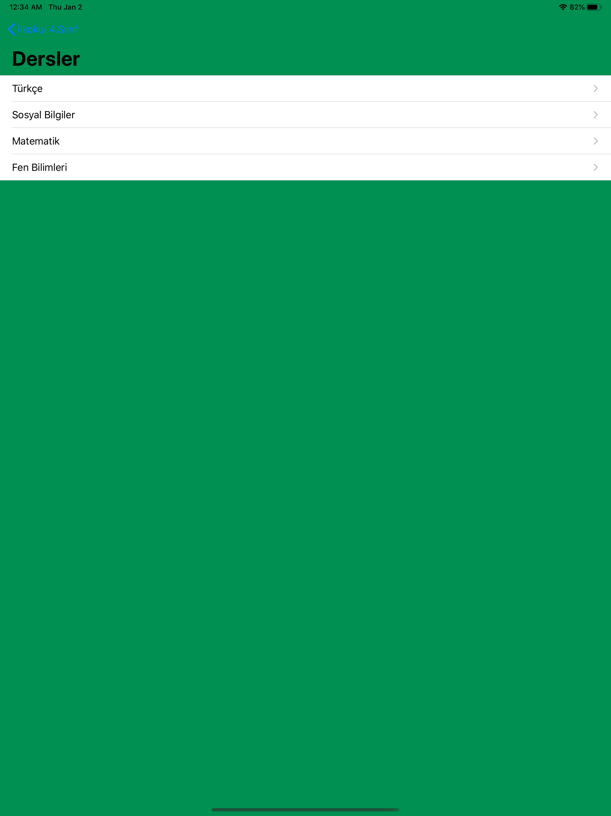 Test Merkezi İlkokul 4.Sınıf screenshot 9