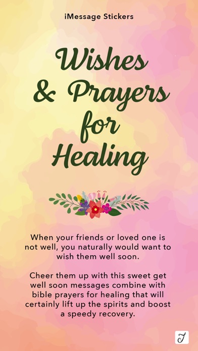 Wishes and Prayers for Healing Screenshot