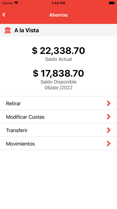 Mii Caja Screenshot