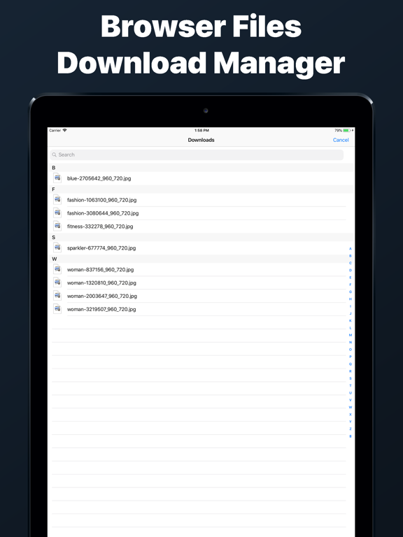 Private Web Browser Incognito iPad screenshot 6 - Utilities app