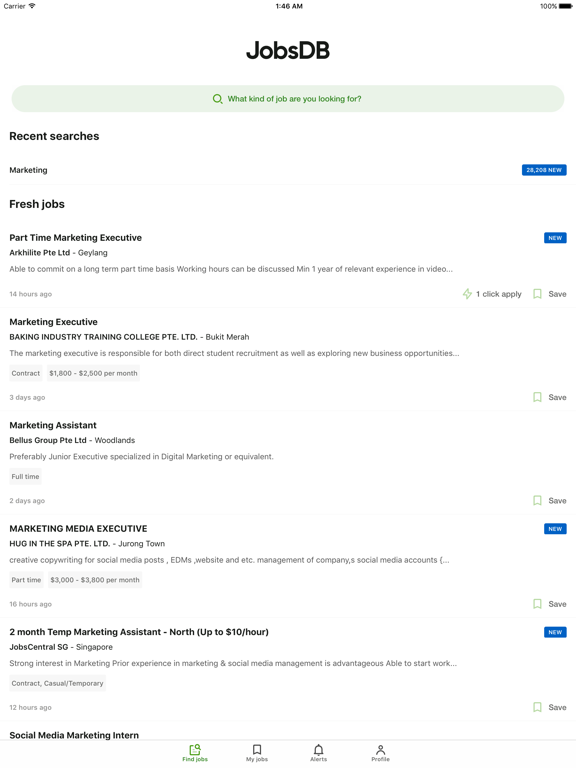 Screenshot #4 pour JobsDB job search in Singapore
