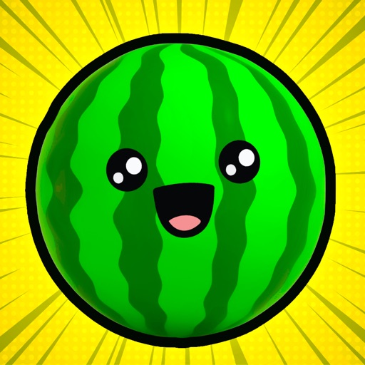 Watermelon Merge Challenge 3D Icon