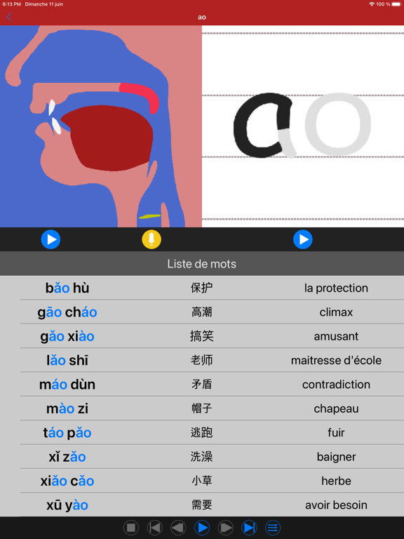 Screenshot #5 pour Alphabet Phonétique Chinois.