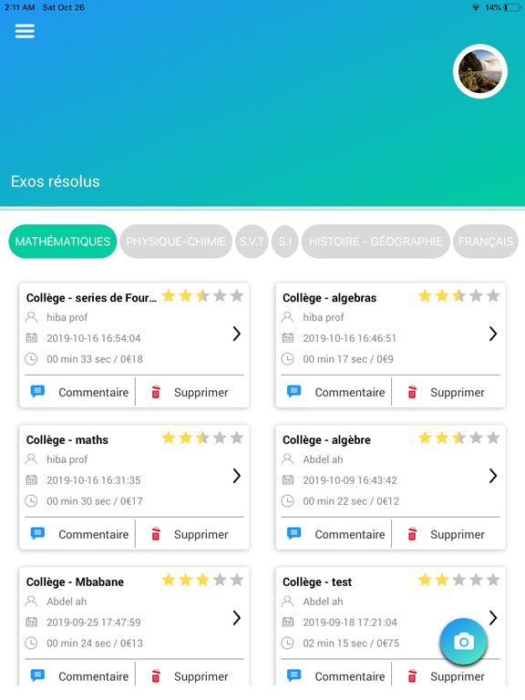 Screenshot #4 pour PostExo - Votre prof en ligne