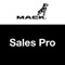 Mack Sales Pro is an application designed for use by Mack Truck’s sales representatives and authorized dealer salesmen only