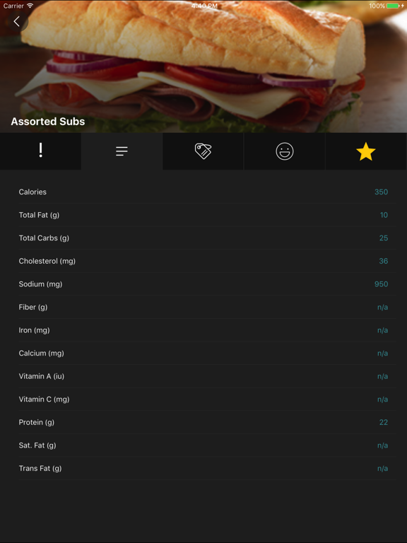 Screenshot #5 pour MealViewer To Go