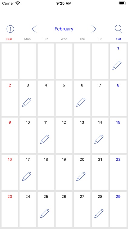 Simple Calendar & Diary