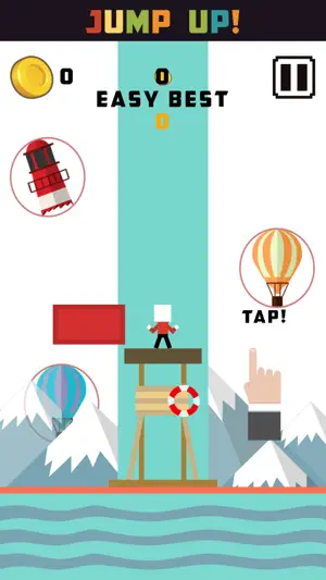 Jump Up!-Cube block jump jump screenshot 3