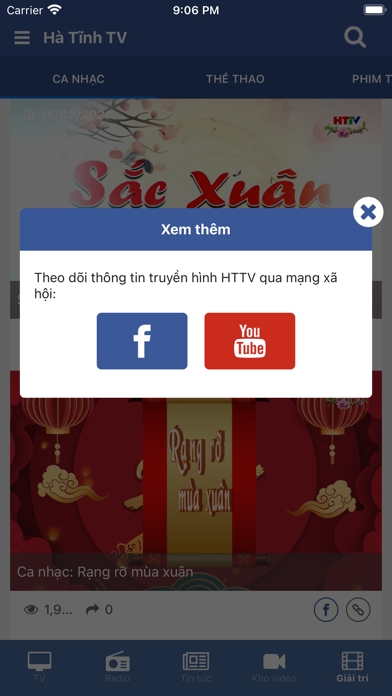 Báo Hà Tĩnh TV Screenshot