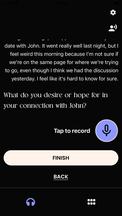 Echoes Affirmations Screenshot