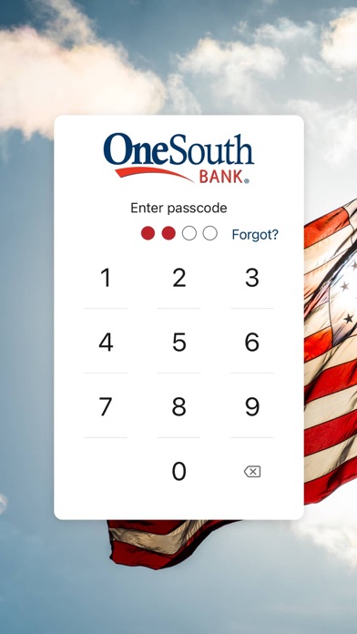 OneSouth Bank Mobile Screenshot
