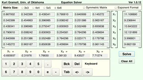 eqSolver