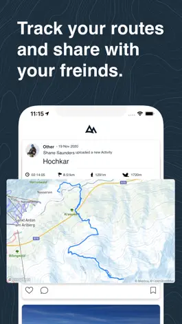 Game screenshot Contours: Ski Touring GPS apk