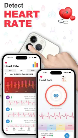 Game screenshot iHeart: Pulse & Blood Pressure mod apk
