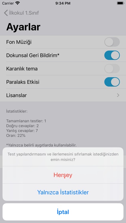 Test Merkezi İlkokul 1.Sınıf screenshot-5