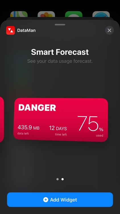 DataMan - Data Usage Widget screenshot-0