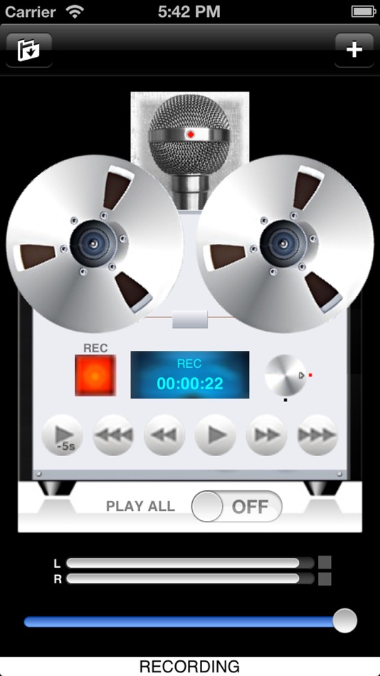 tapeRecorder - 1.5.3 - (iOS)