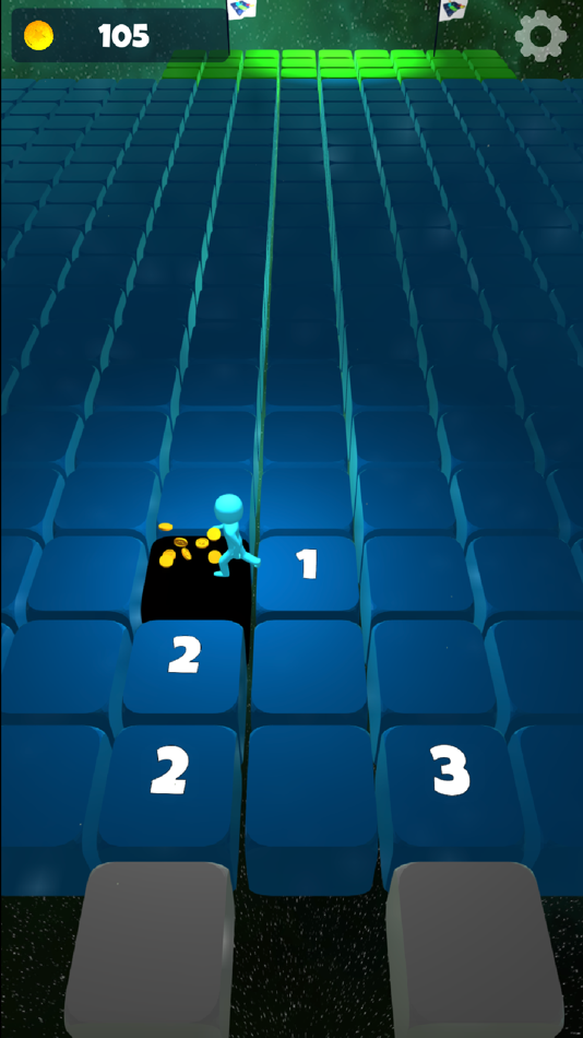 #2. GridSweeper 3D (iOS) 由: Gnarly Labs SRL
