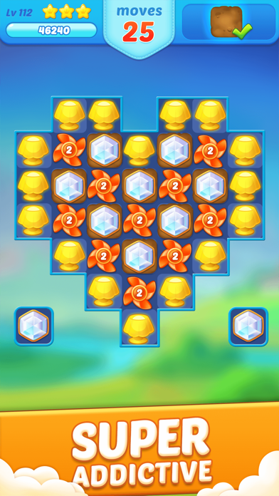 Jewel Crush®- Match 3 Games Screenshot