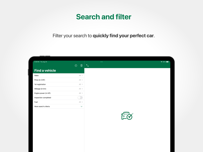 Comparis Car Marketplace