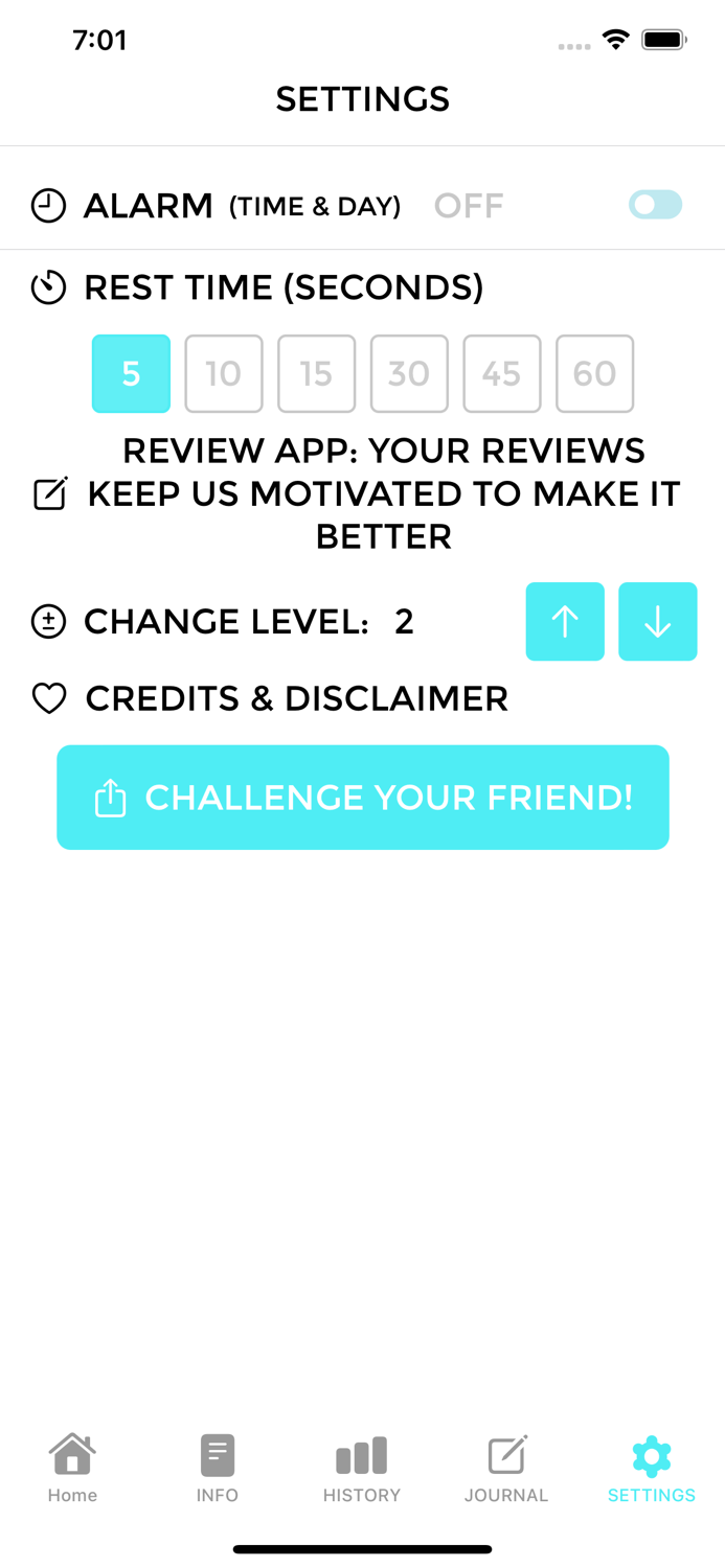 Good Posture Challenge