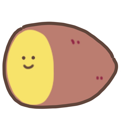 sweet potato sticker