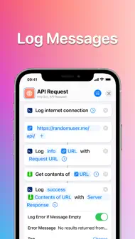 Logger for Shortcuts iphone bilder 1