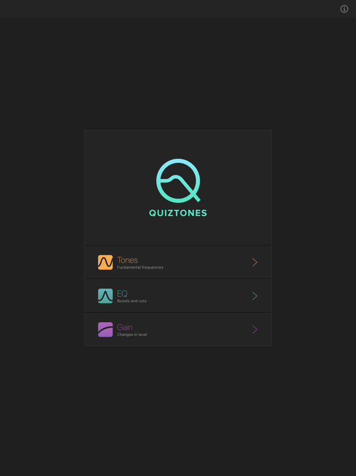 Quiztones EQ Ear Training