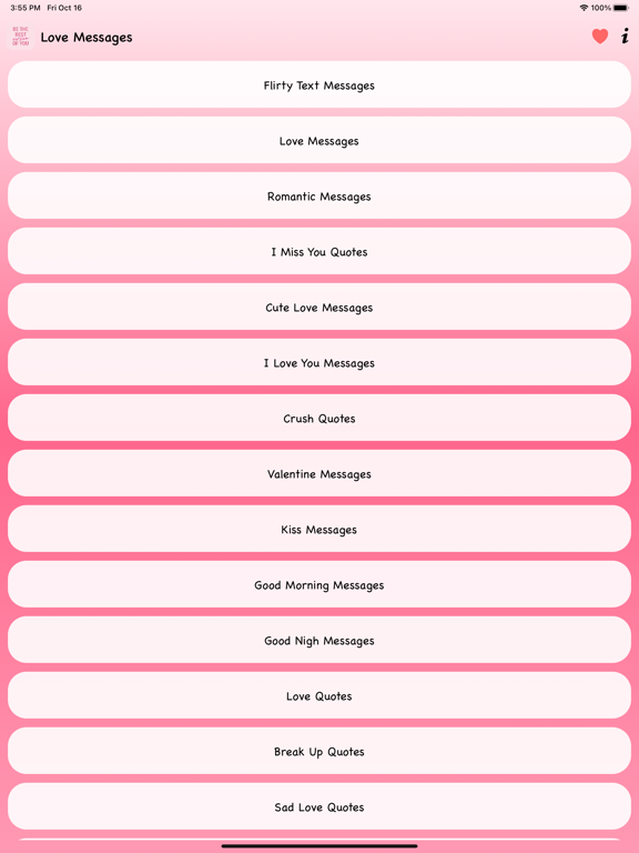 Screenshot #6 pour Best Love Messages 2025