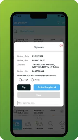 SRxDelivery 2.0 screenshot 4