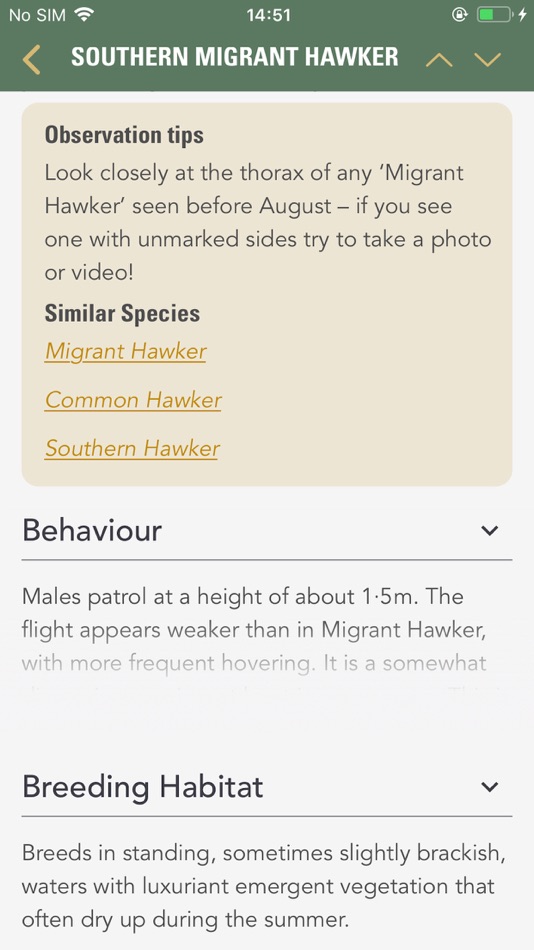 #3. Dragonflies & Damselflies (iOS) 由: NatureGuides Ltd.