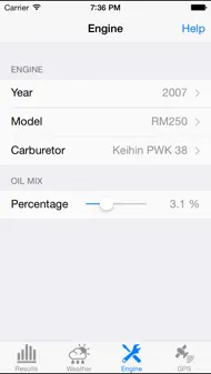 Jetting for Suzuki RM 2T bikes iphone bilder 2