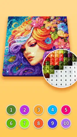 Game screenshot Diamond Painting by Number mod apk