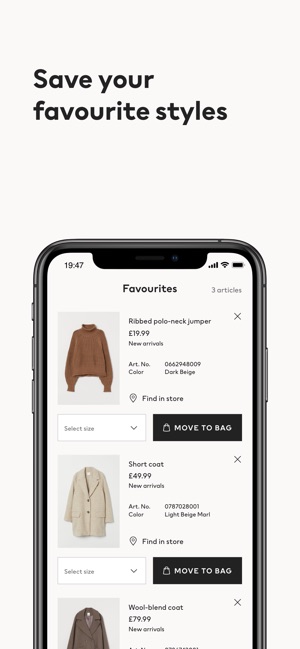 H&M - we love fashion App Storessa