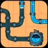 Water pipes : pipeline icon