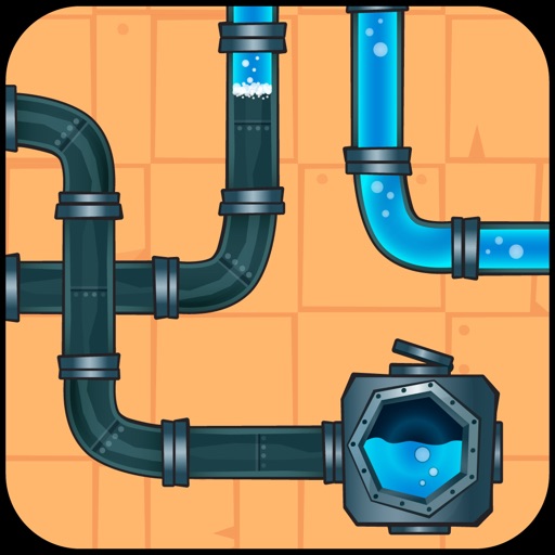 Water pipes : pipeline Icon