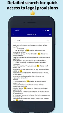 NY Penal Law 2024 Pro iPhone image 2