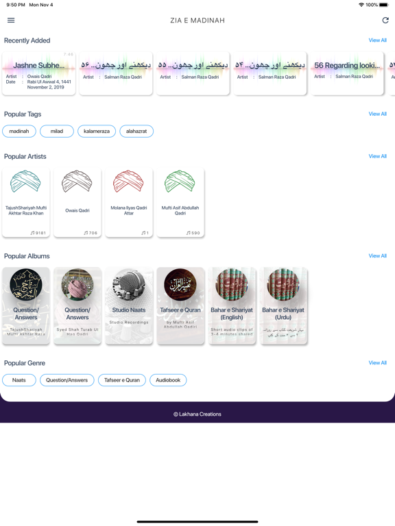 Screenshot #5 pour Zia Library (Zia e Madinah)