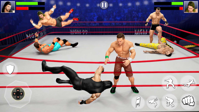 Real Wrestling  Fighting Game