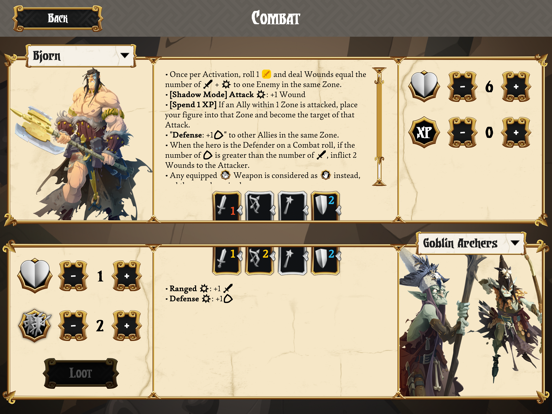 Screenshot #6 pour Massive Darkness Companion