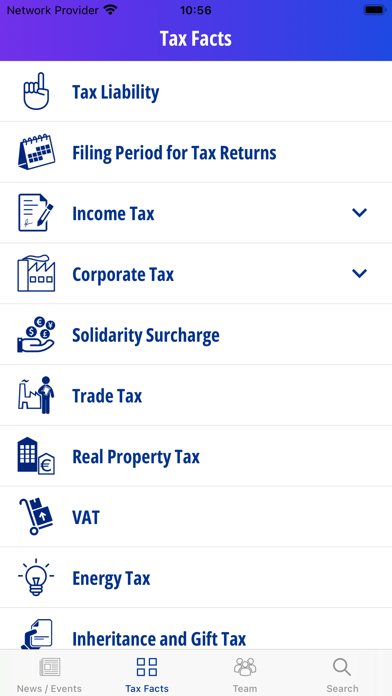 German Tax Facts Screenshot